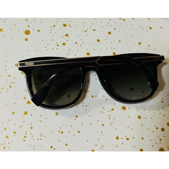 Fendi sunglasses authentic fashion designer ff logo black main image 8